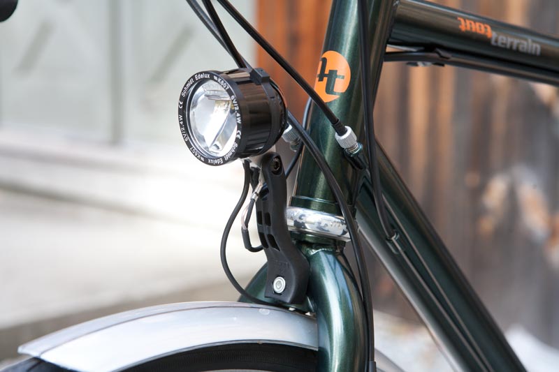 permanent bike lights
