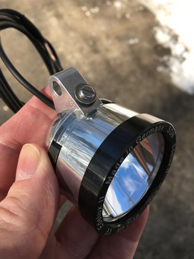 SON Edelux II LED headlight - with Coaxial Adapter