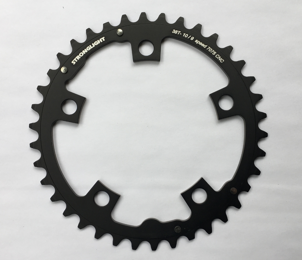 1980s Stronglight Inner Chain Ring 86 mm BCD 38 T 