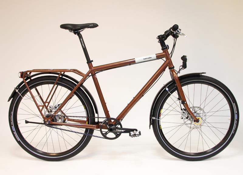 brown bike